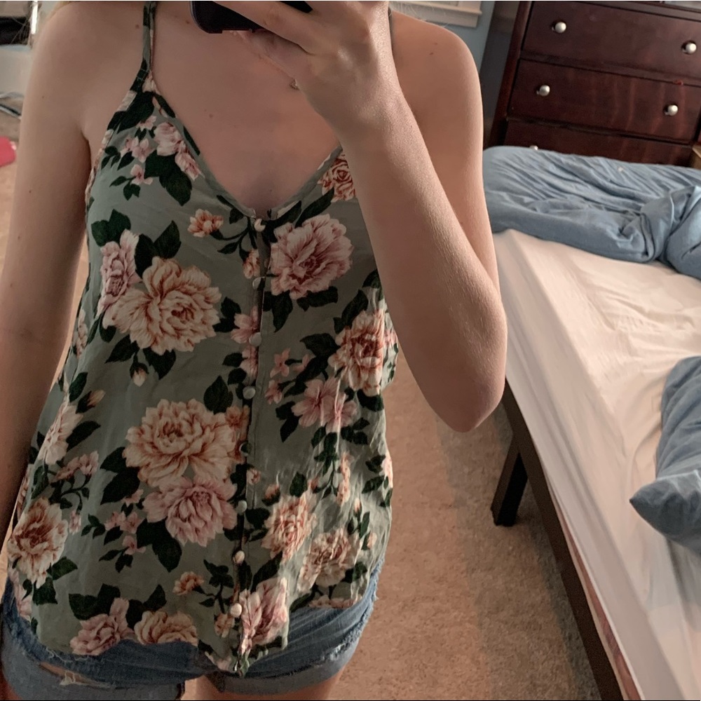 flower tank top